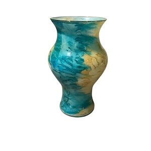 NWOT Stunning Vidi Glass Italian  Handmade Vase‎